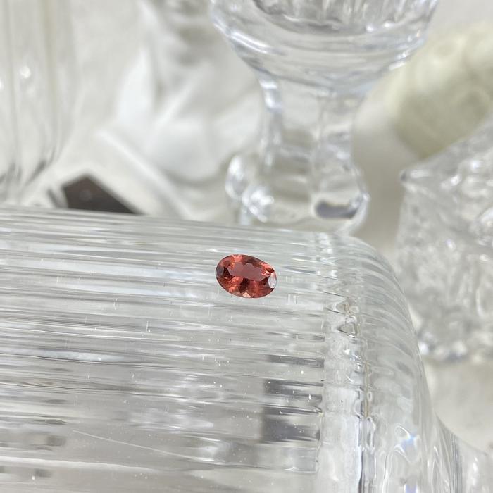 Deep Pink Tourmaline Oval 7x5x3mm