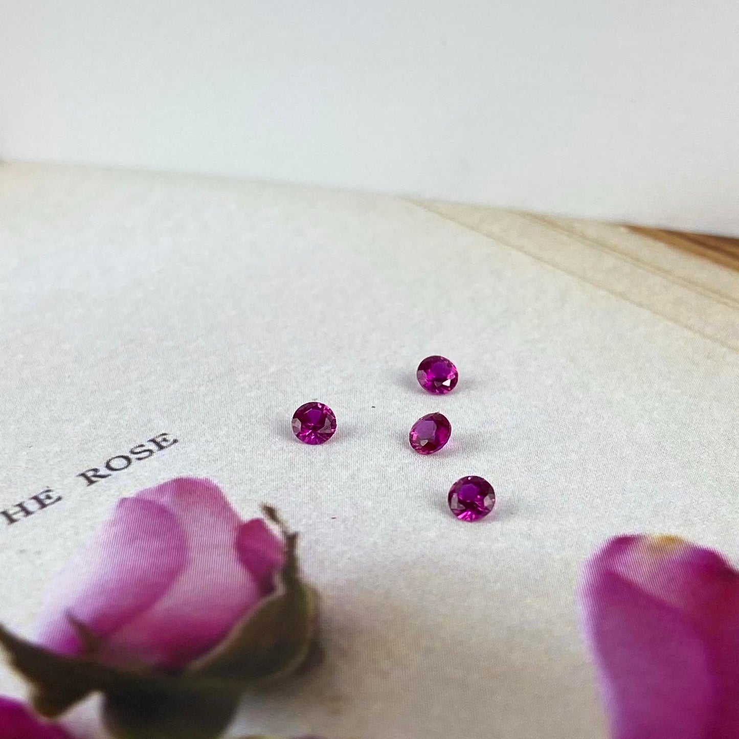 Natura Pink Ruby Stone 3mm