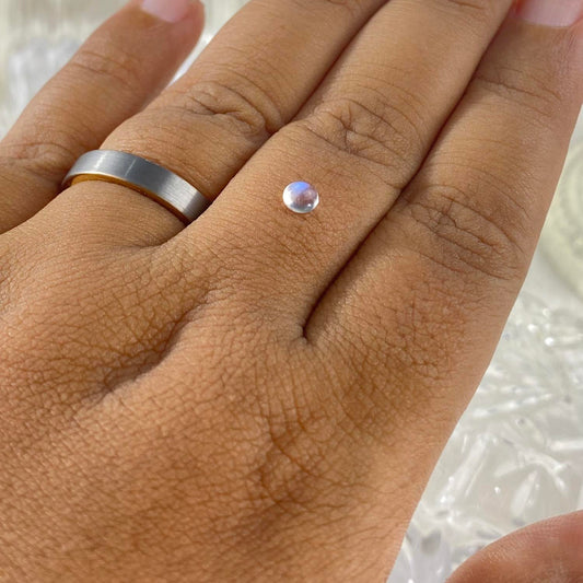 Moonstone Round Cabochon 4mm