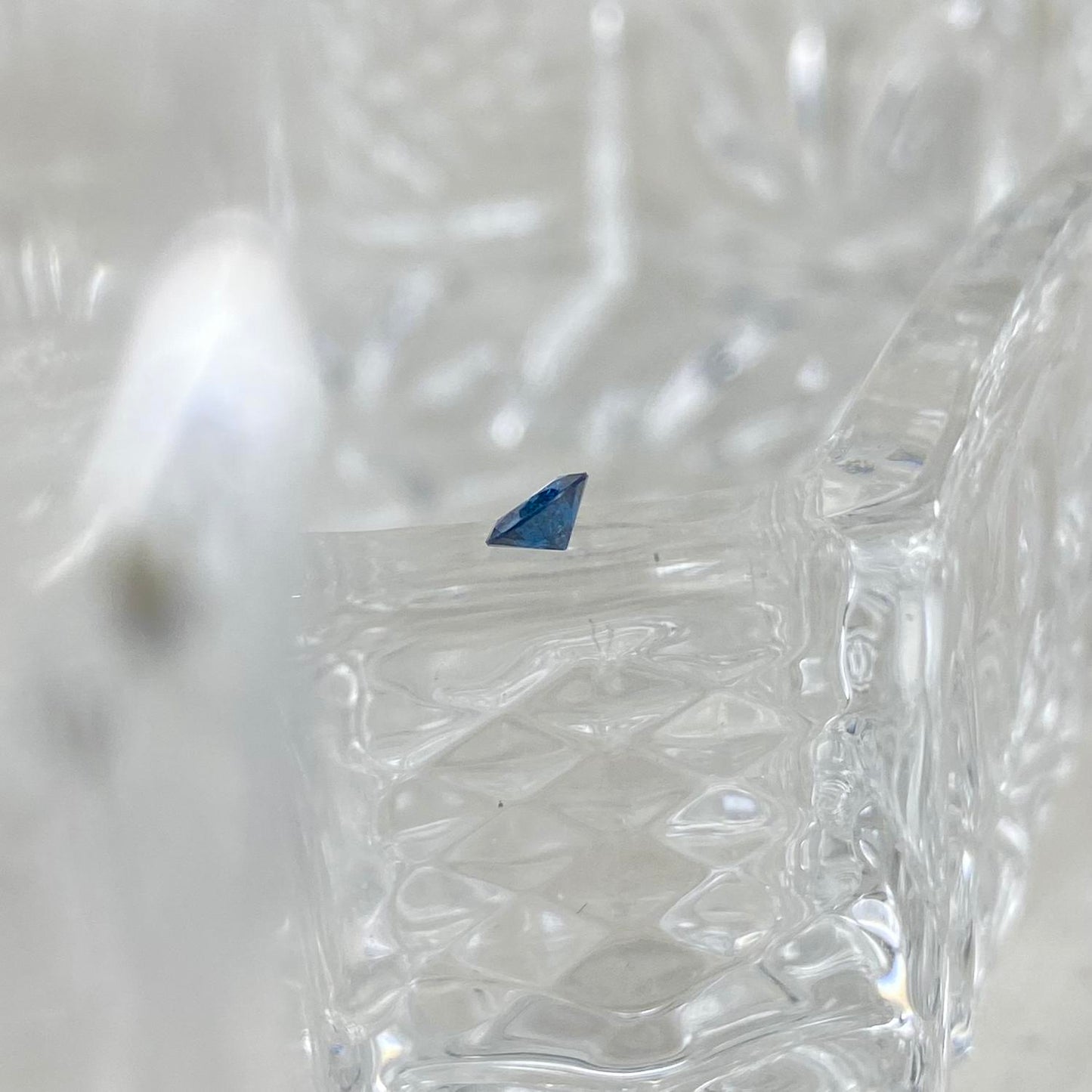 Blue Diamond Round 3,5mm natural