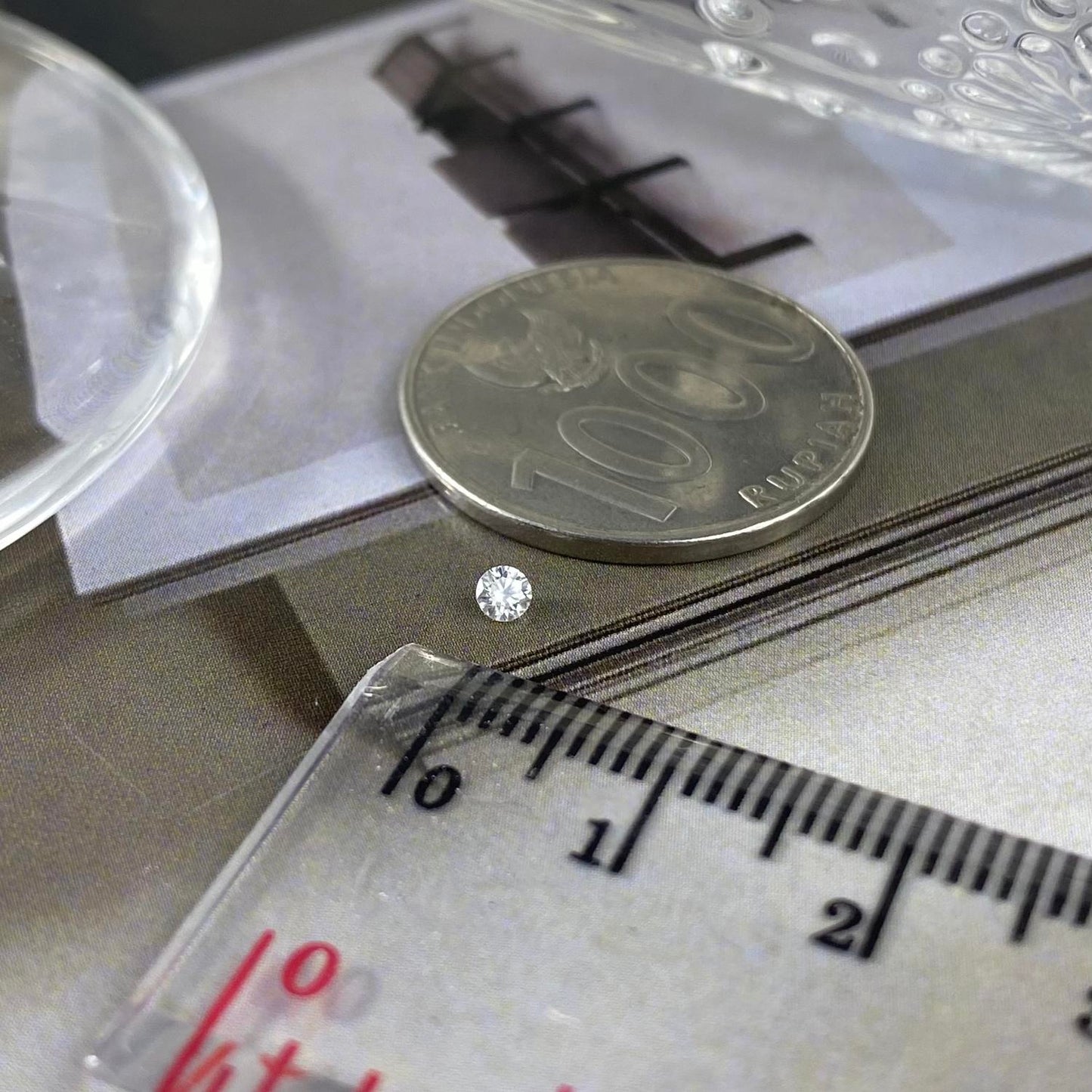 Moissanite Round 2,5mm good