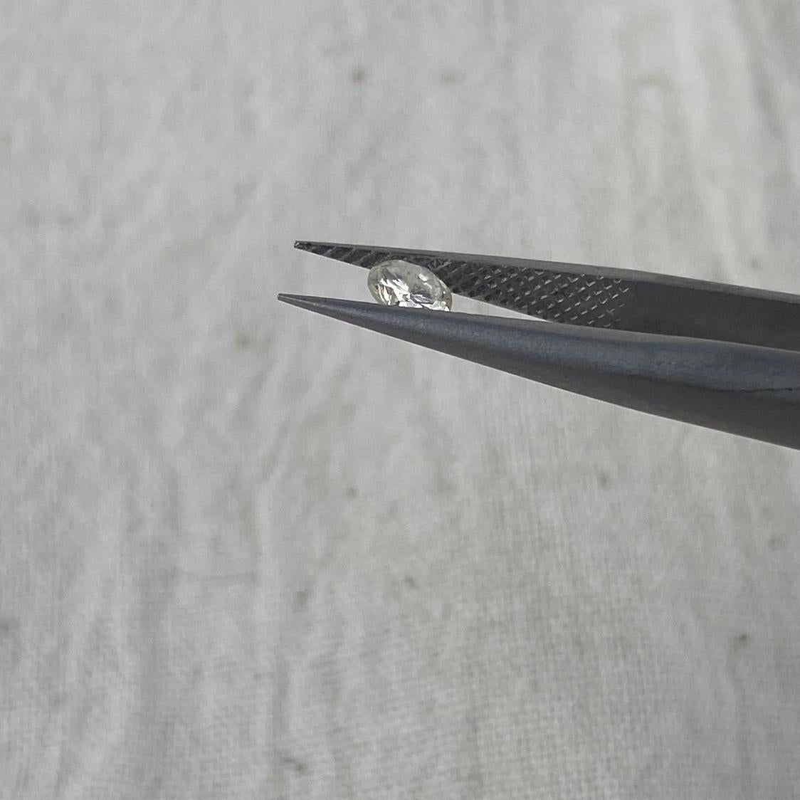 Natural White Diamond 0,15 carat 3,5mm