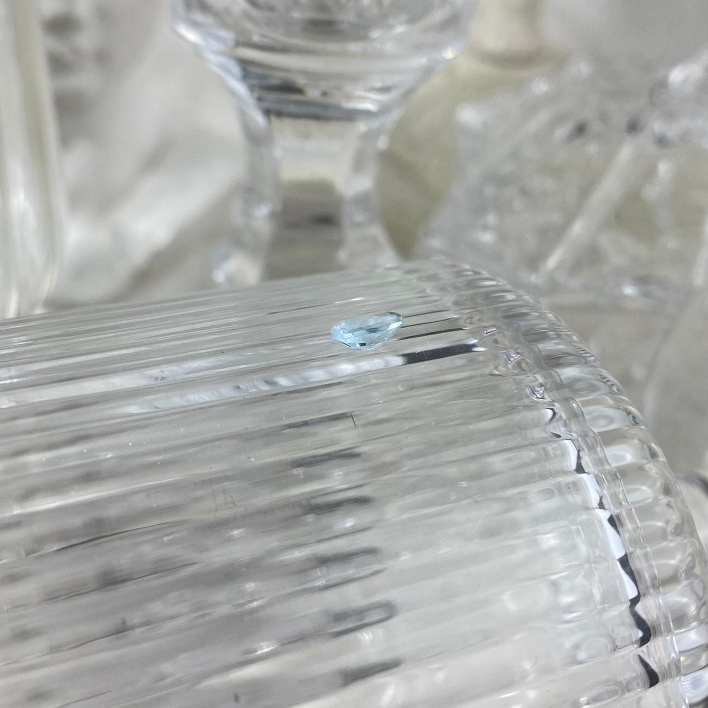 Aquamarine Oval 6x4mm natural