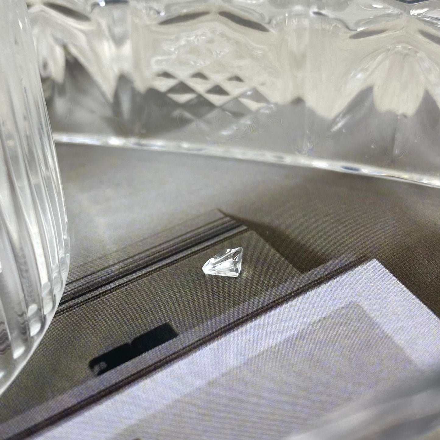 White Topaz Trillion 5mm