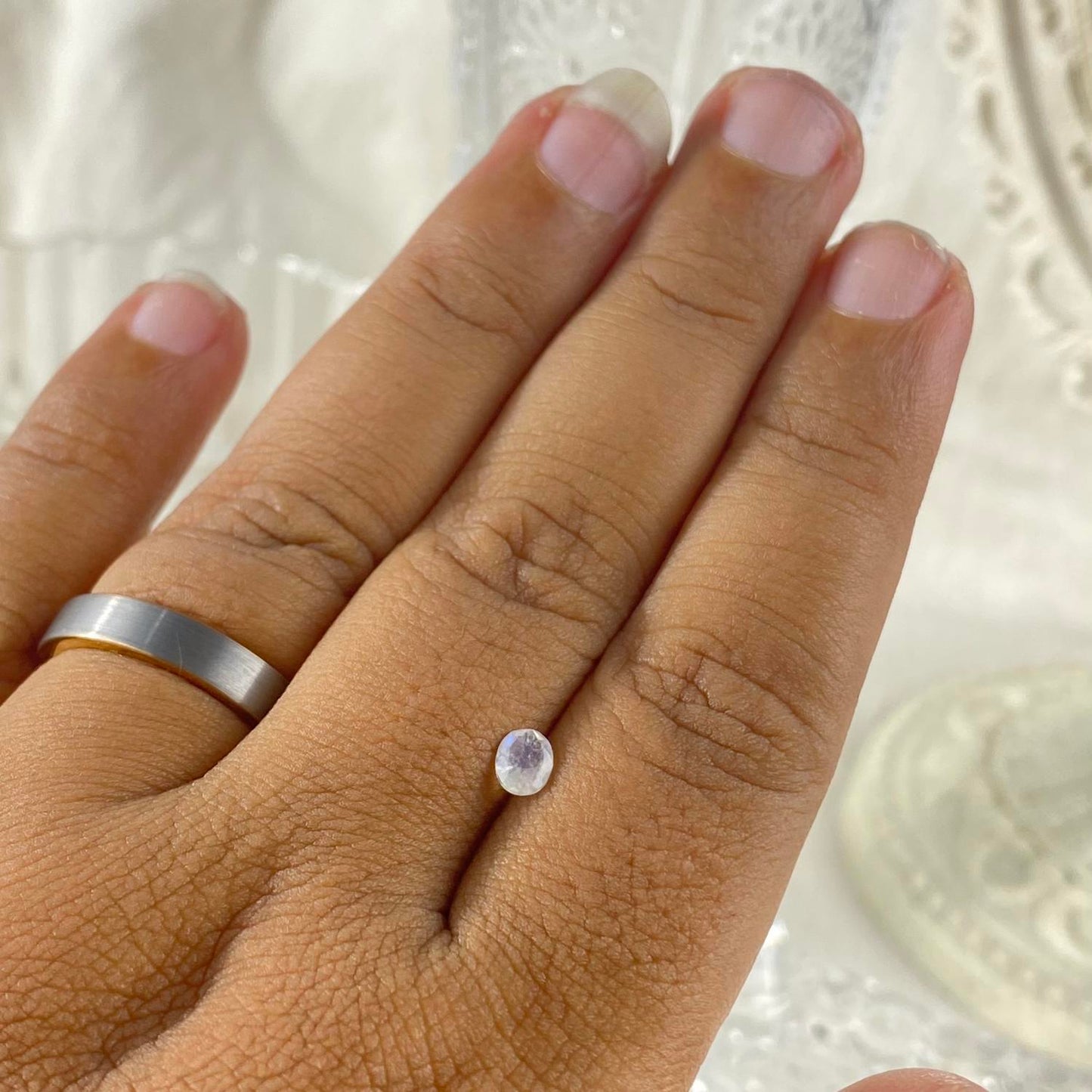 Moonstone Oval 4x5 mm natural
