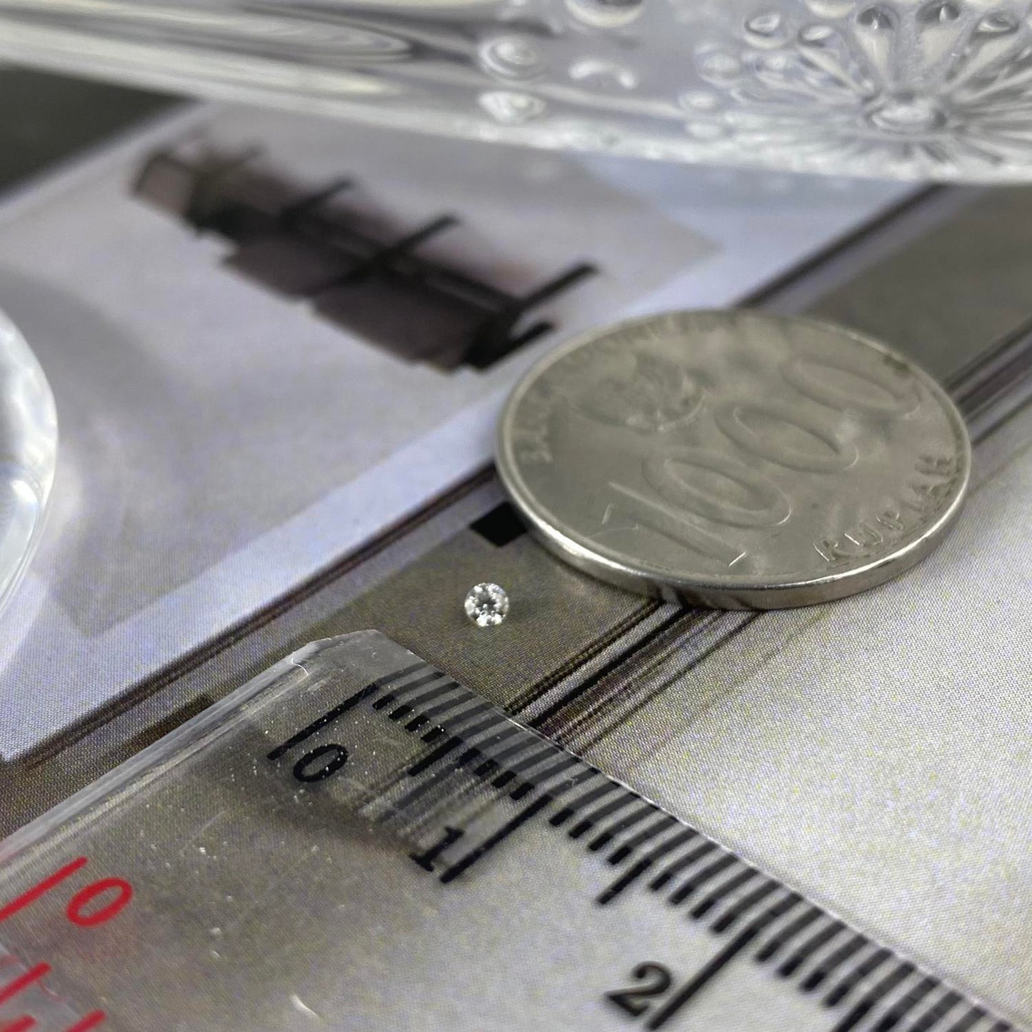 Moissanite Round 2mm good