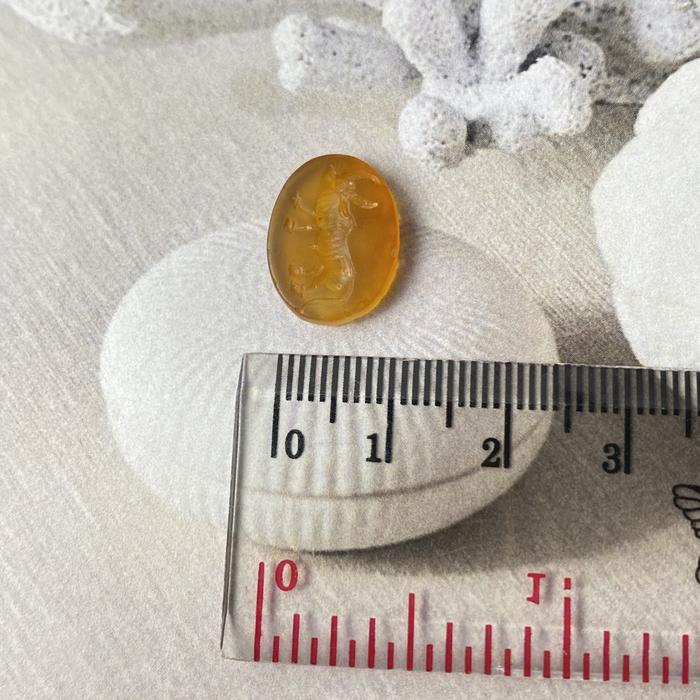 Gugalanna Carnelian Intaglio Oval 15 x 12,5 mm