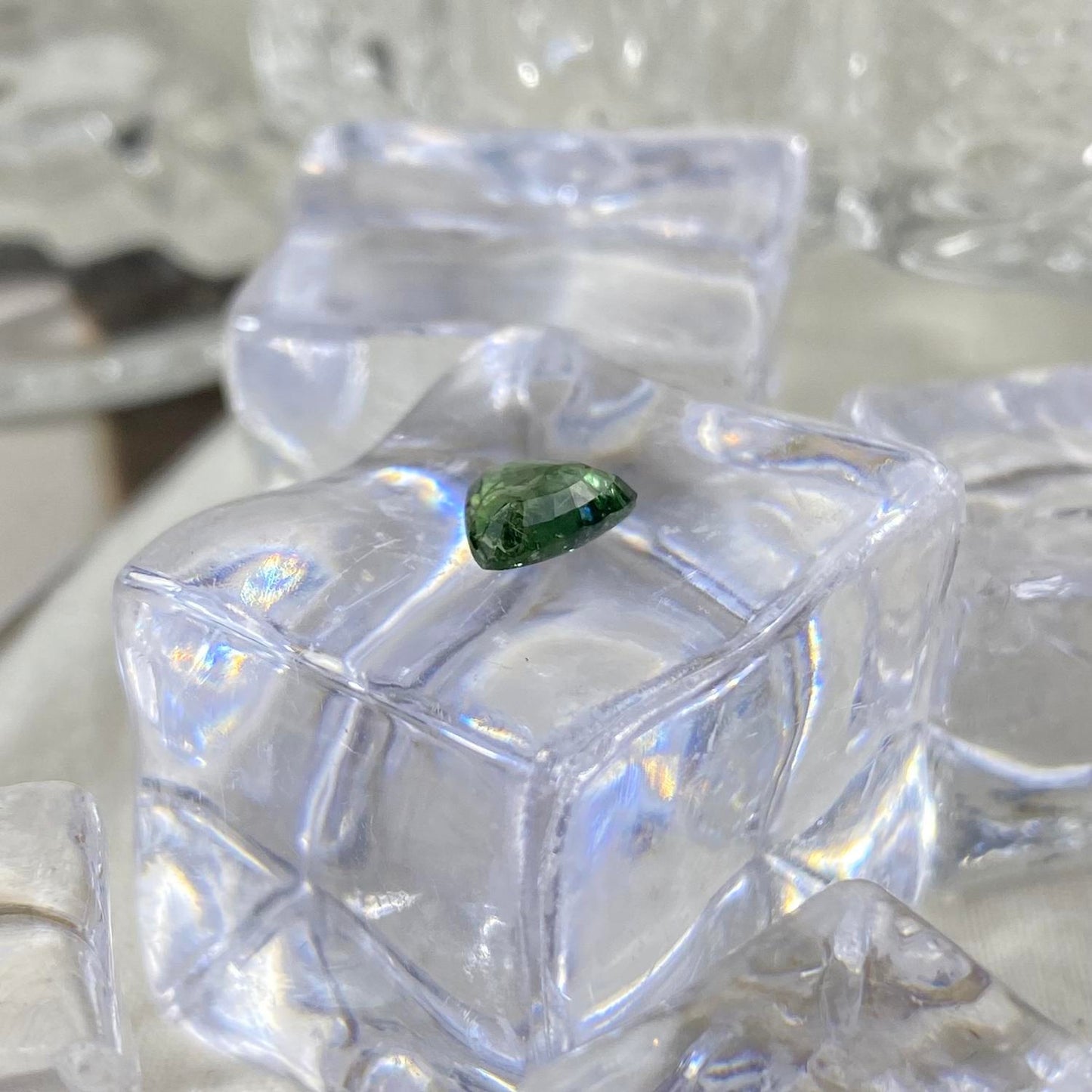 Teal Sapphire Trillion 8x6,2mm