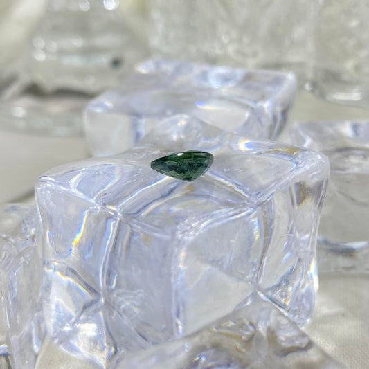 Teal Sapphire Pear 1,19ct 7,7 x 5,6mm