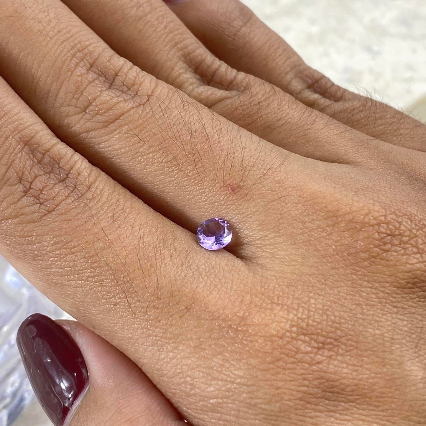 Amethyst Round 5mm natural