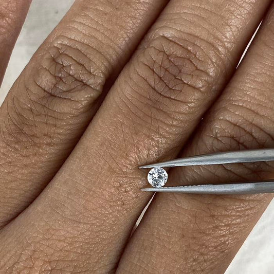 Natural White Diamond 0,10 Carat 3mm