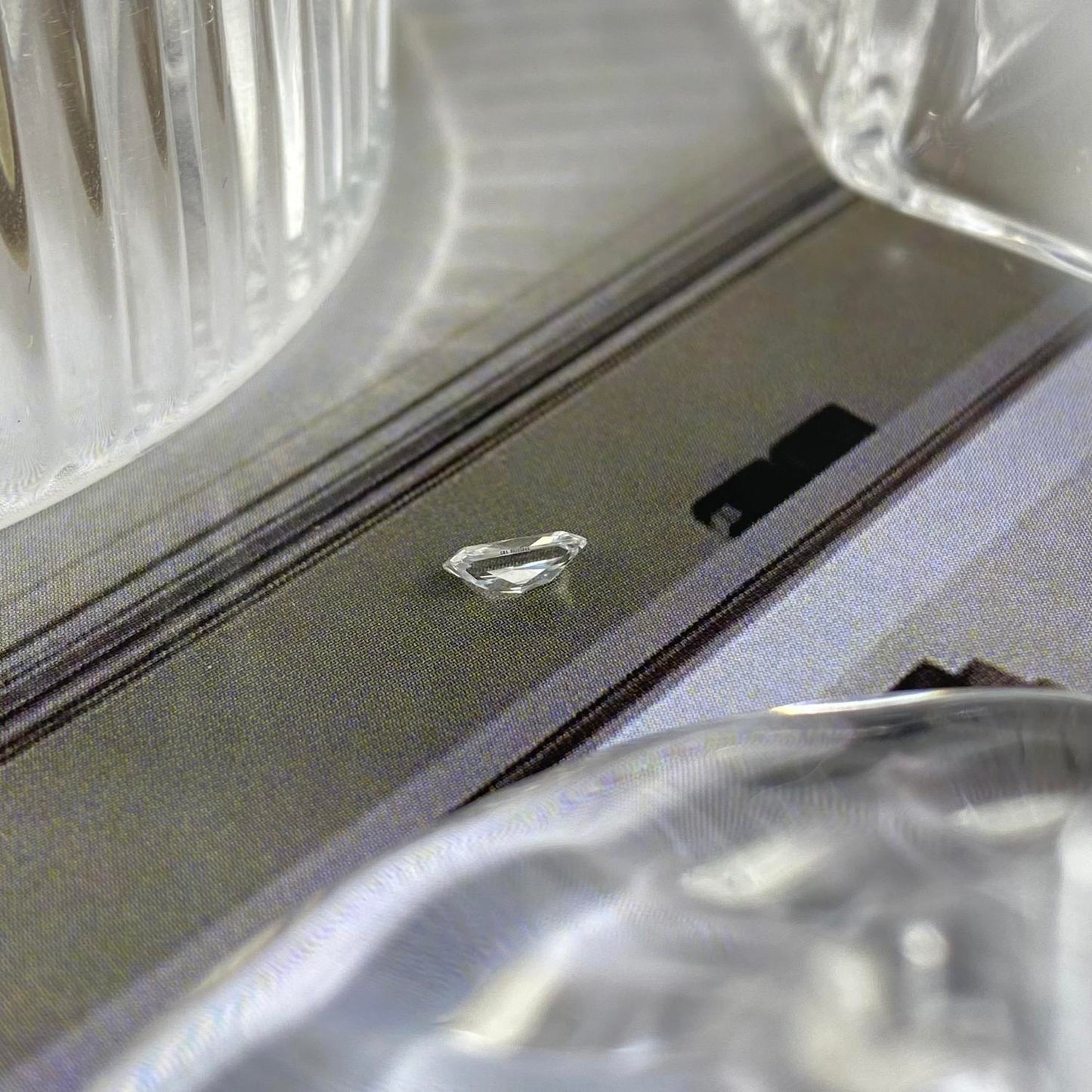 Moissanite Radiant 0,5 ct 4.5 x 4,5 mm