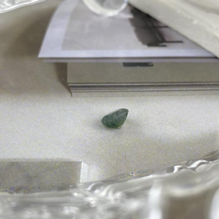 Moss Agate Round 7x7x3,5mm