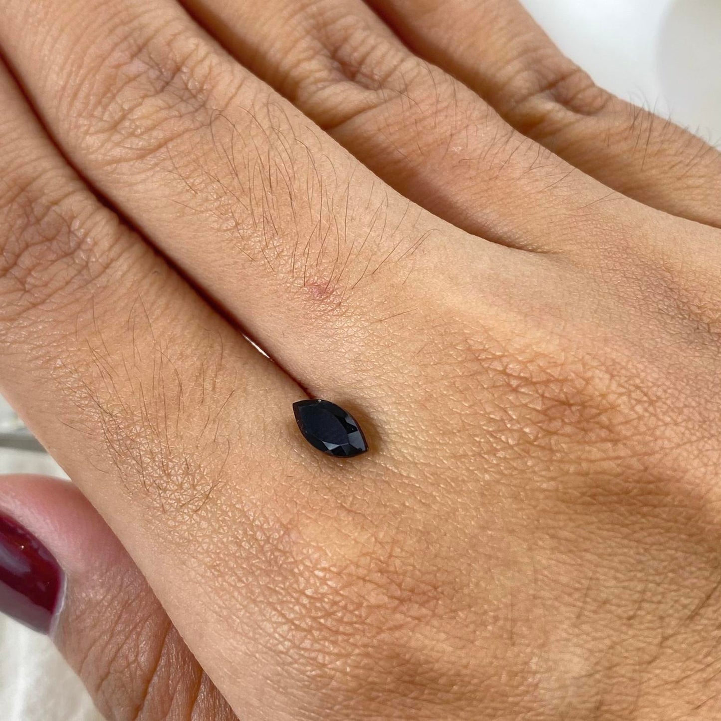 Black Onyx Marquise 8x4 mm