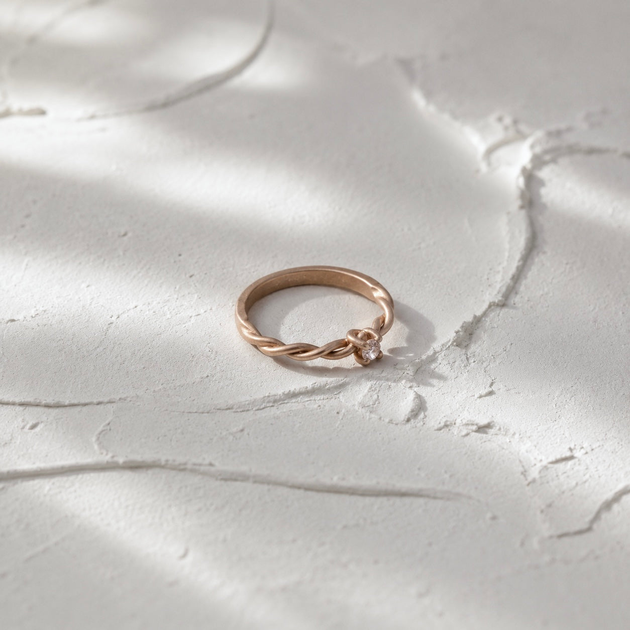 Silang Ring Rosegold Doff