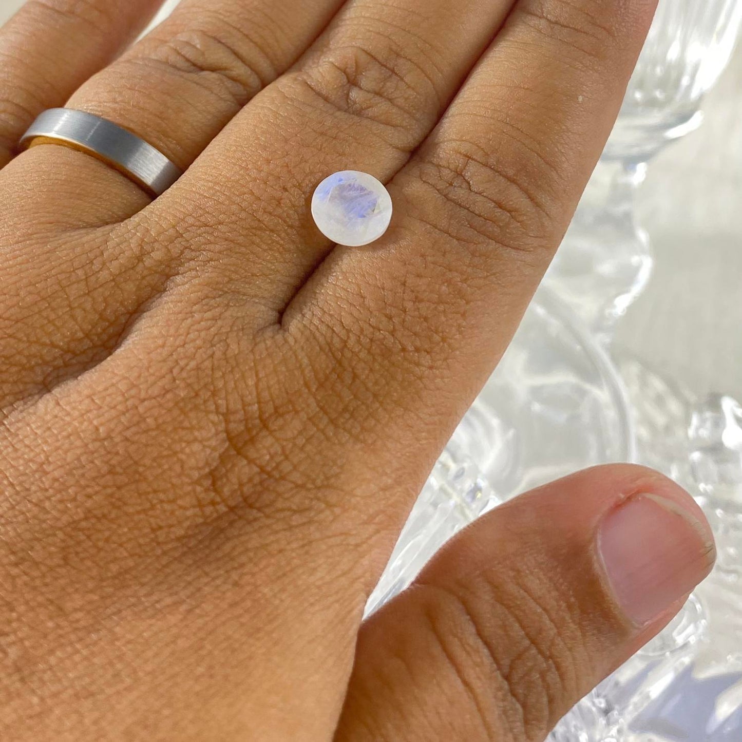 Moonstone Round 8mm natural