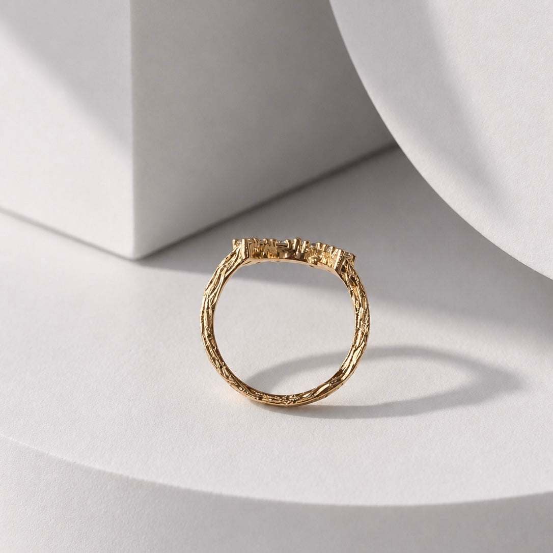 Sparkling Chamber Ring