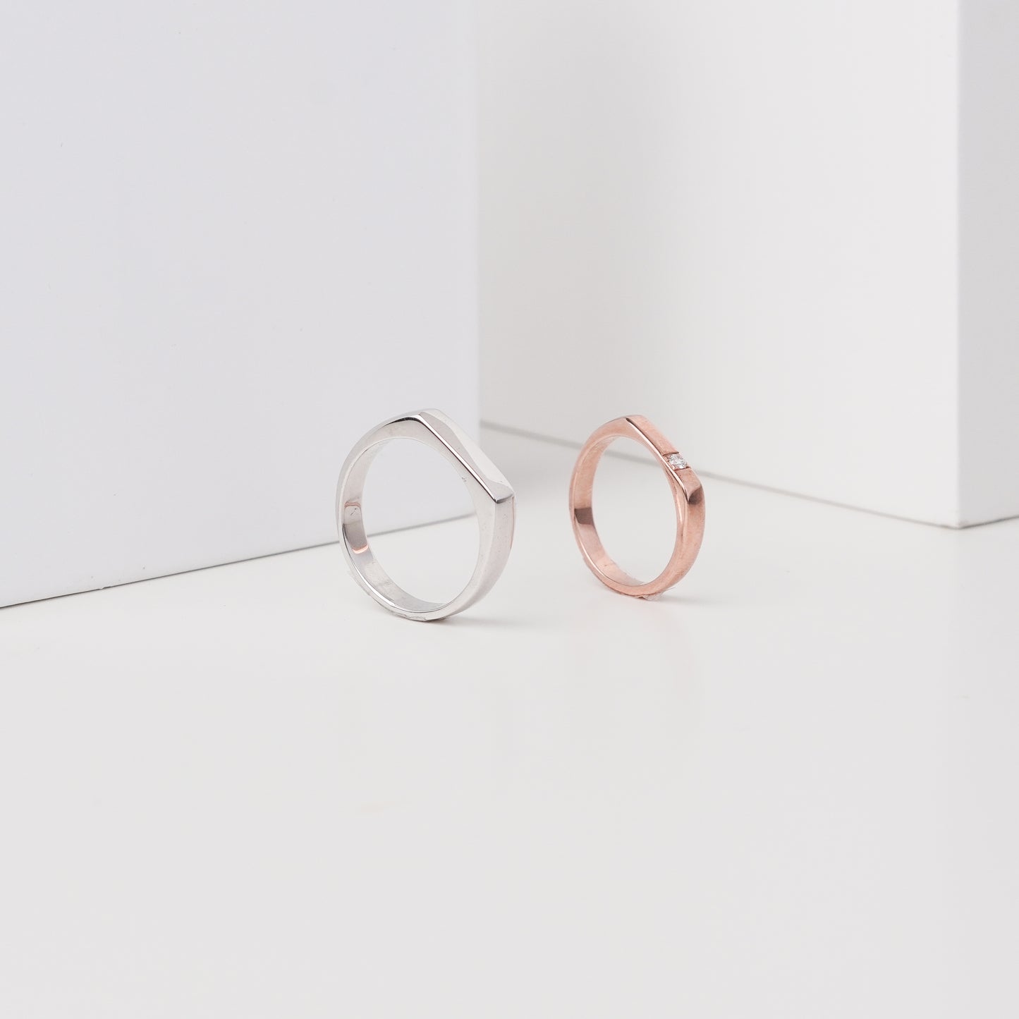 Signet Square Ring