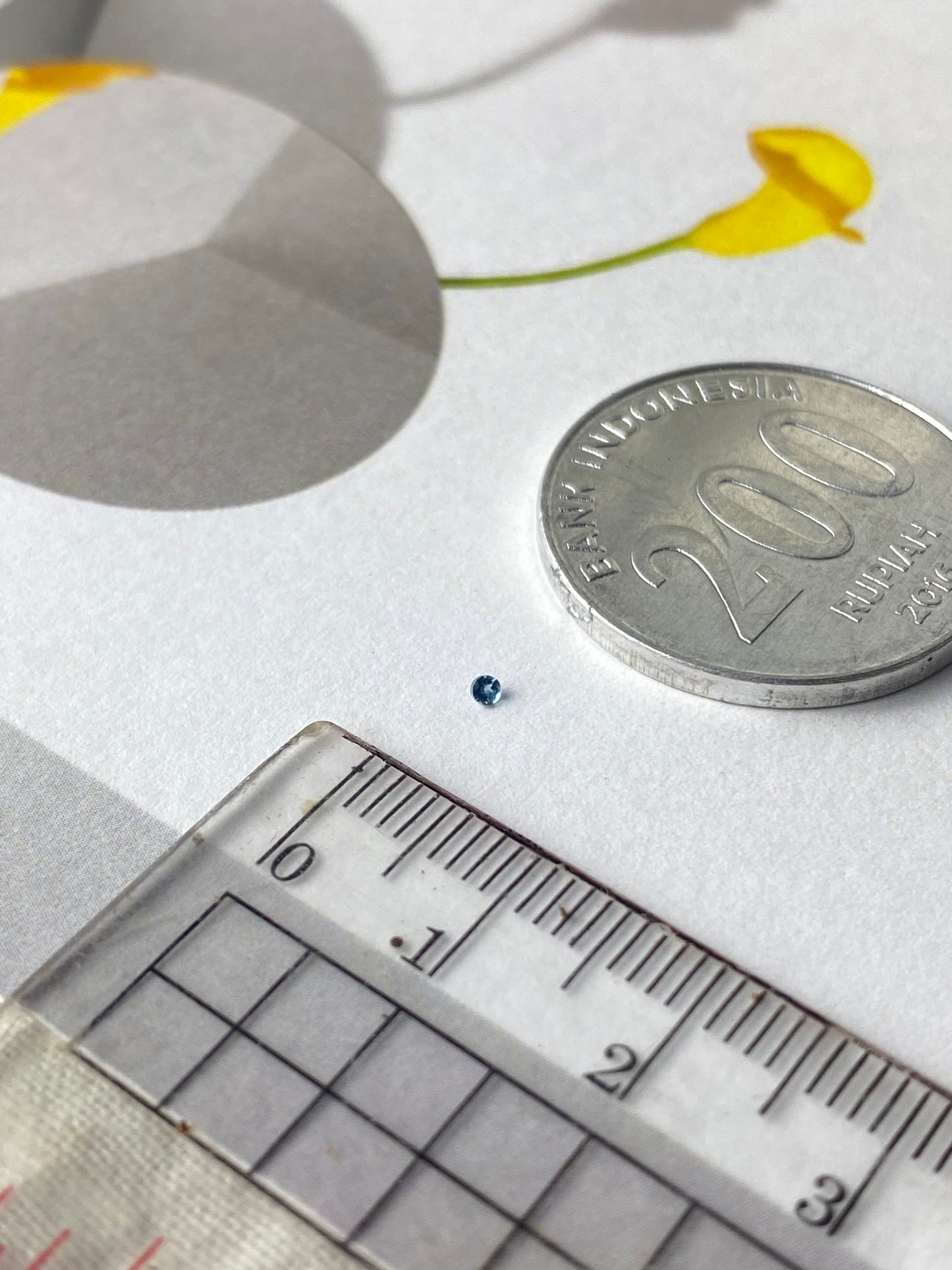 London Blue Topaz 1,3mm