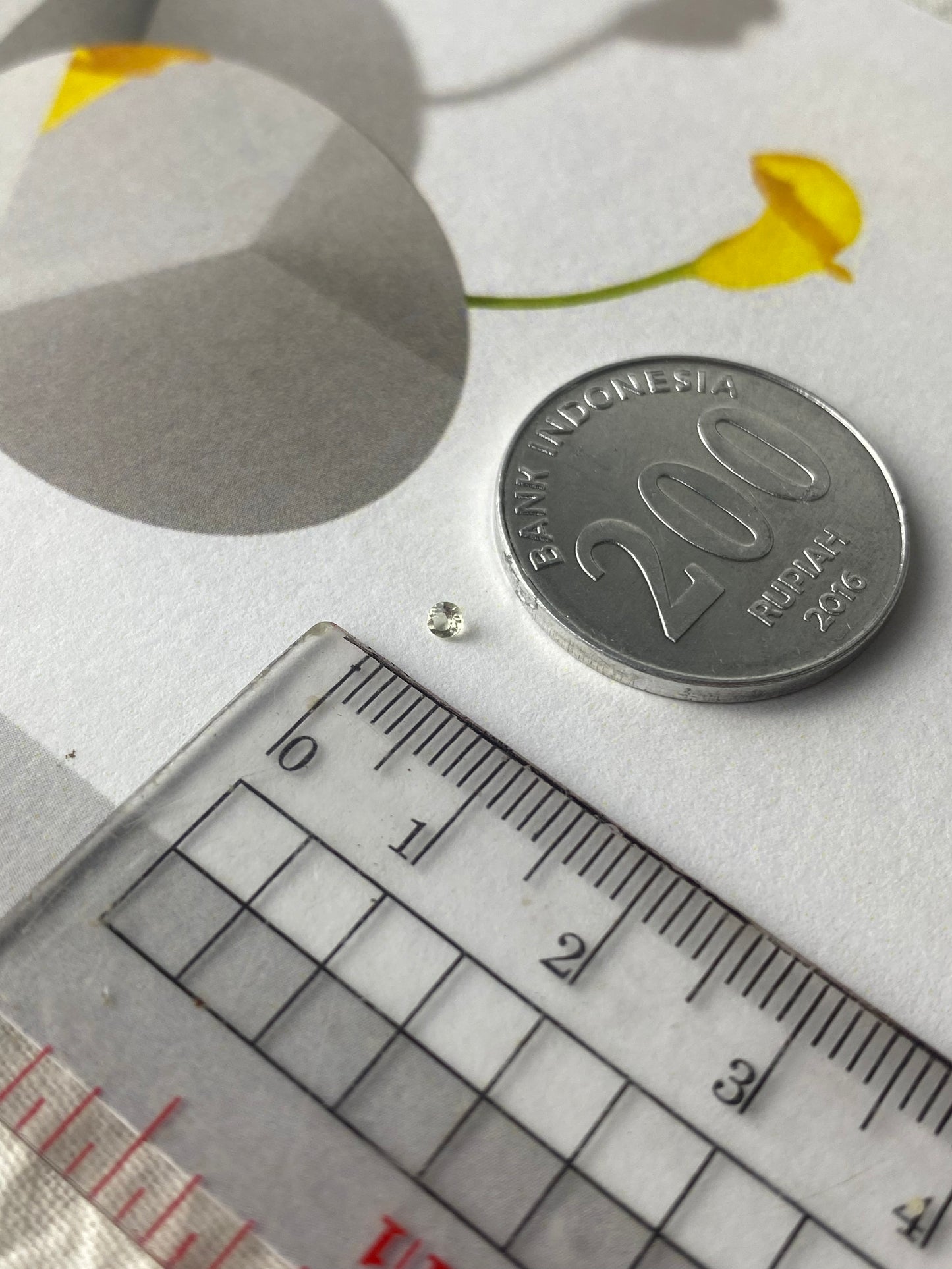 Lemon Quartz Round 2mm