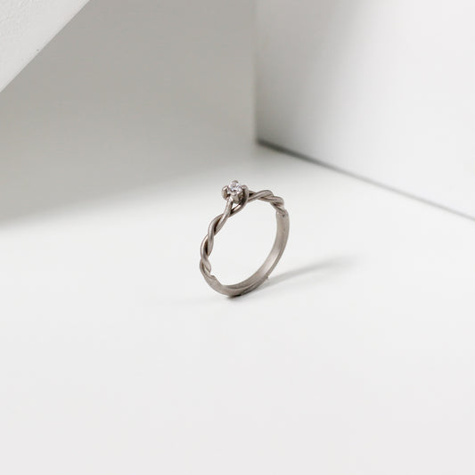 Silang Ring White Doff