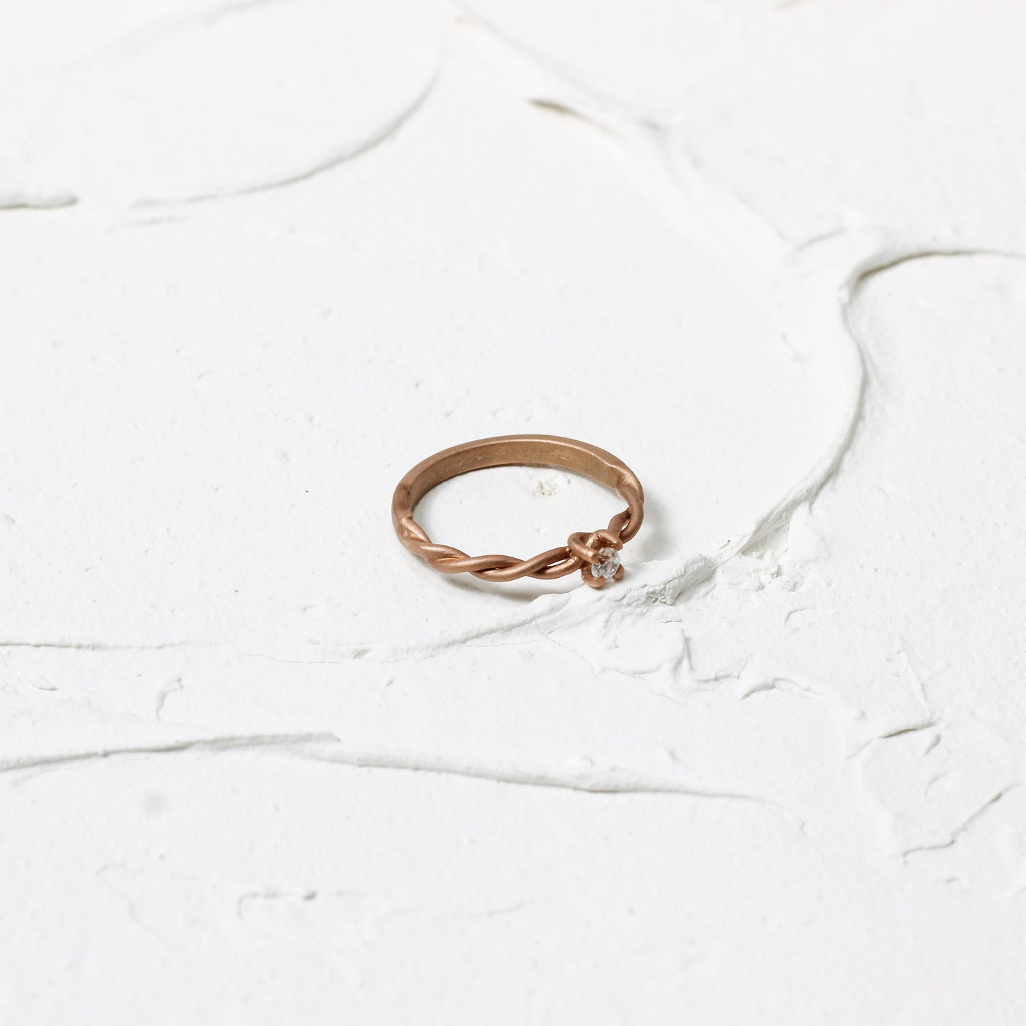 Silang Ring Rosegold Doff