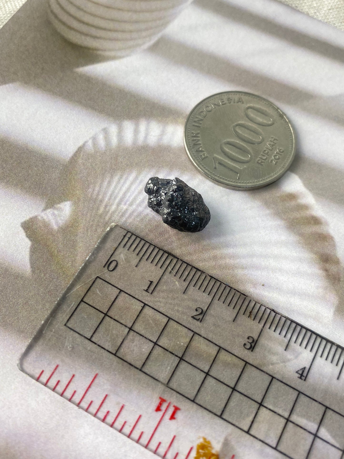 Raw Black Diamond 7,25ct 14x9x19mm