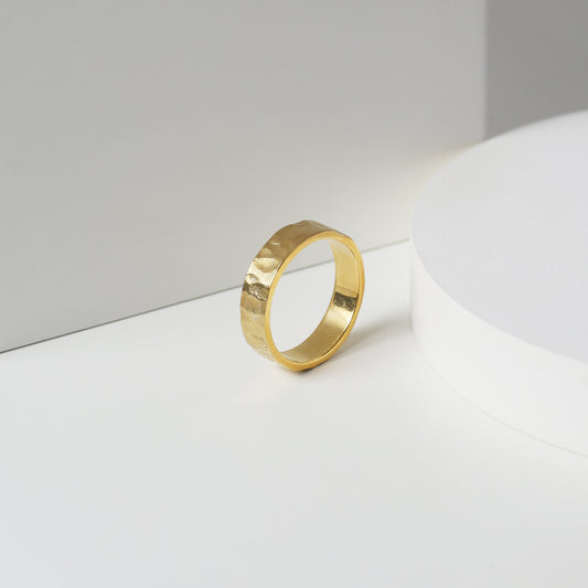 Hammered Gold Glossy