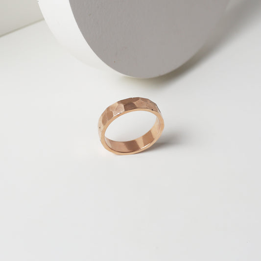Hammered Rosegold Glossy
