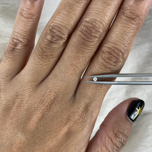 Natural White Diamond 0,03 Carat 2mm