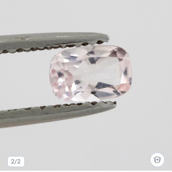 Morganite Cushion Long 0,5ct 4x6mm