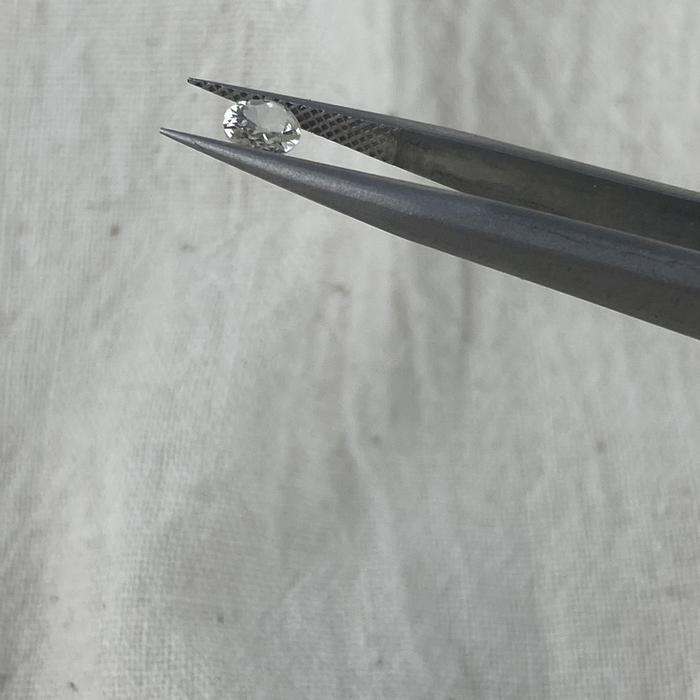 Natural White Diamond Rose Cut 4mm