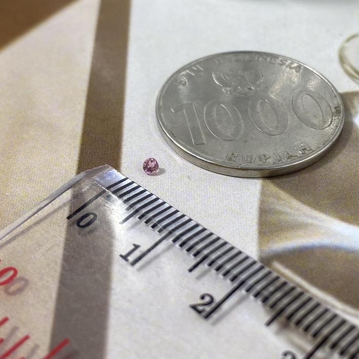 Pink Tourmaline Round 1,5mm