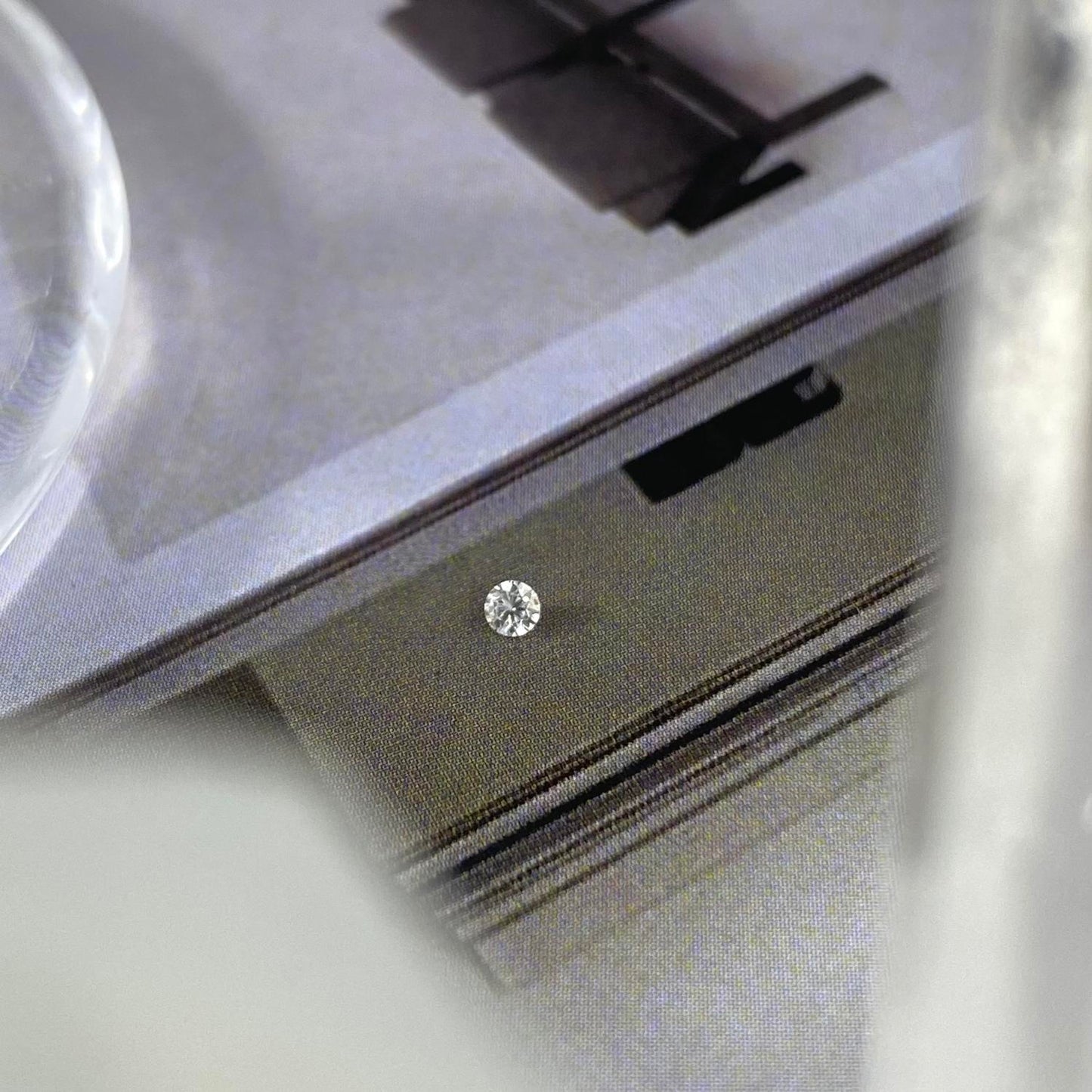 Moissanite Round 2mm good