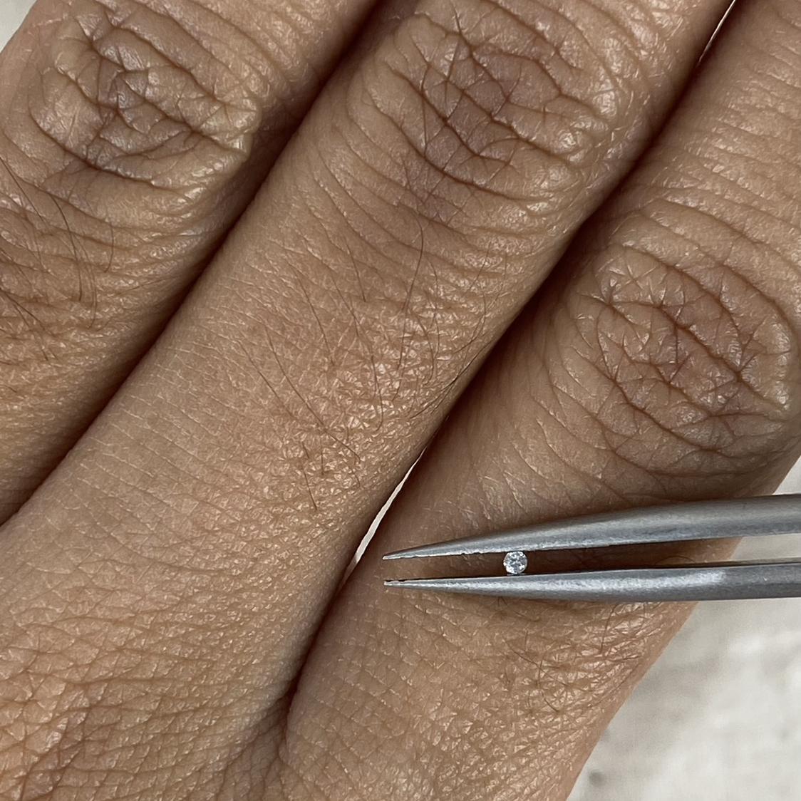 Natural White Diamond 0,05 Carat 1mm