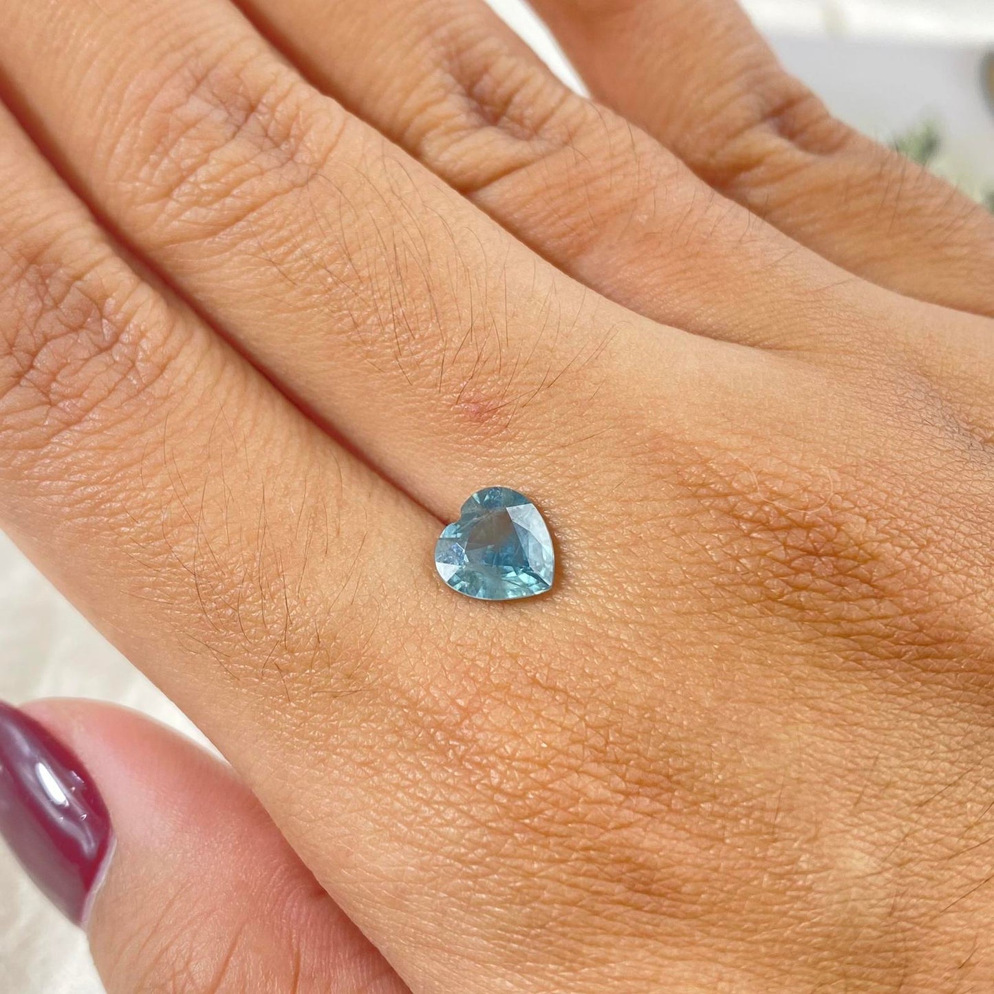 Heart Sapphire 1,56 ct 7,5 x 7,5 mm