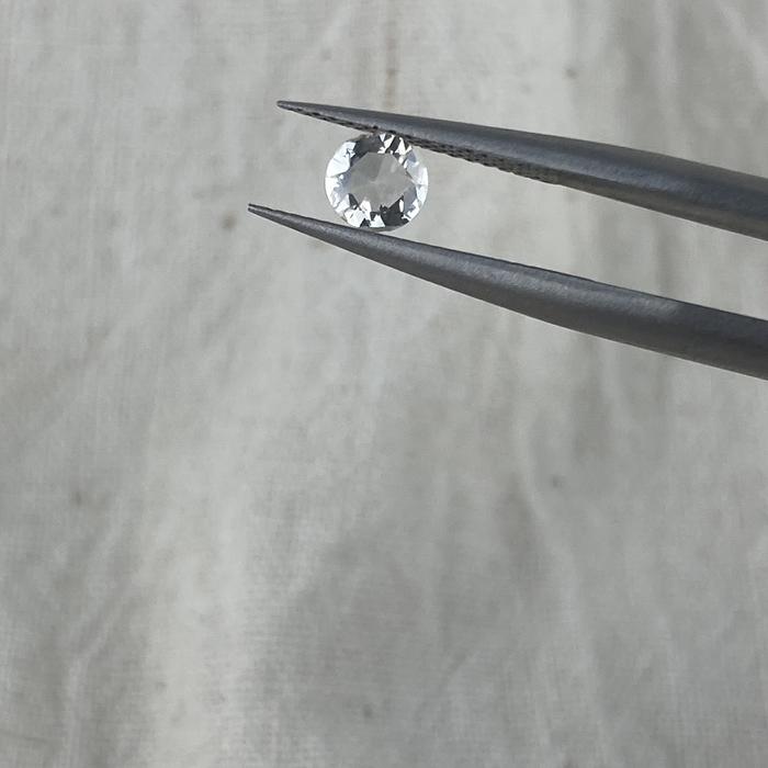 Natural White Diamond Rose Cut 4mm