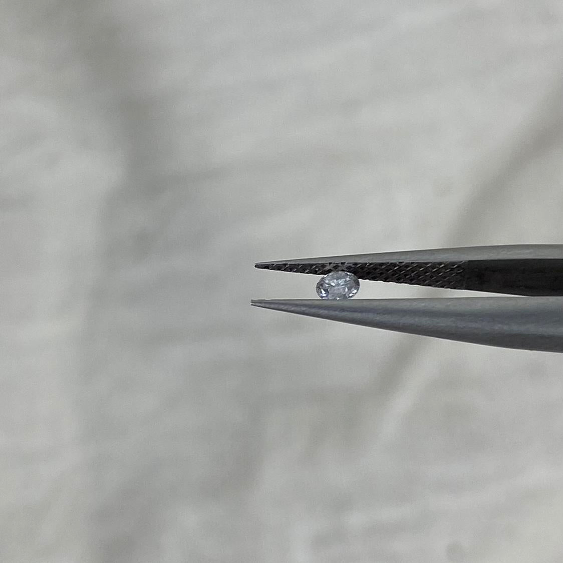 Natural White Diamond 0,067 Carat 2,5mm