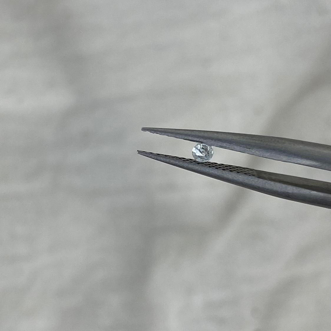 Natural White Diamond 0,03 Carat 2mm