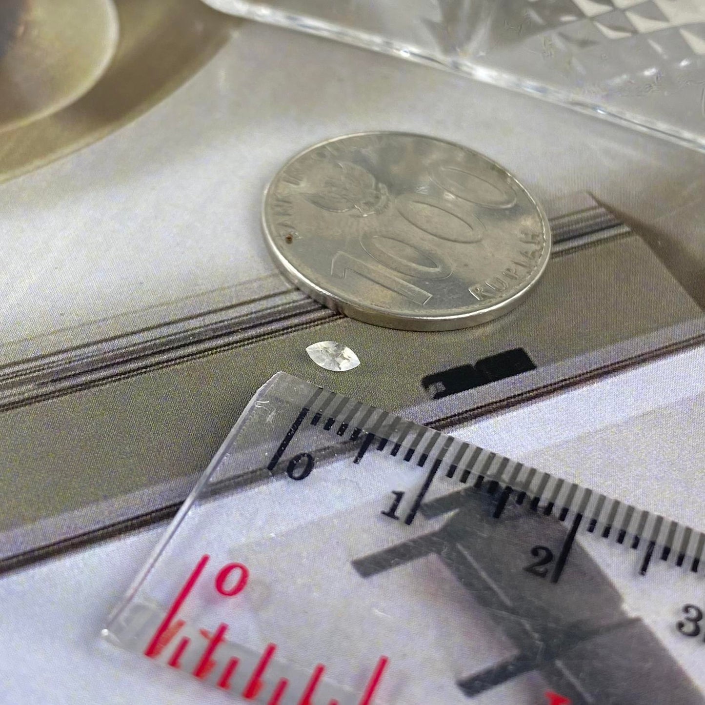 Moonstone Marquise 2x4mm natural