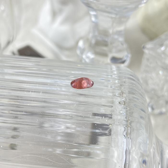 Deep Pink Tourmaline Oval 7x5x3mm