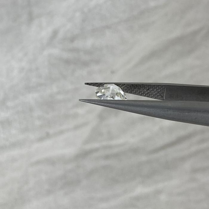 Natural Champagne Diamond Round Rose Cut 0,5ct 5mm