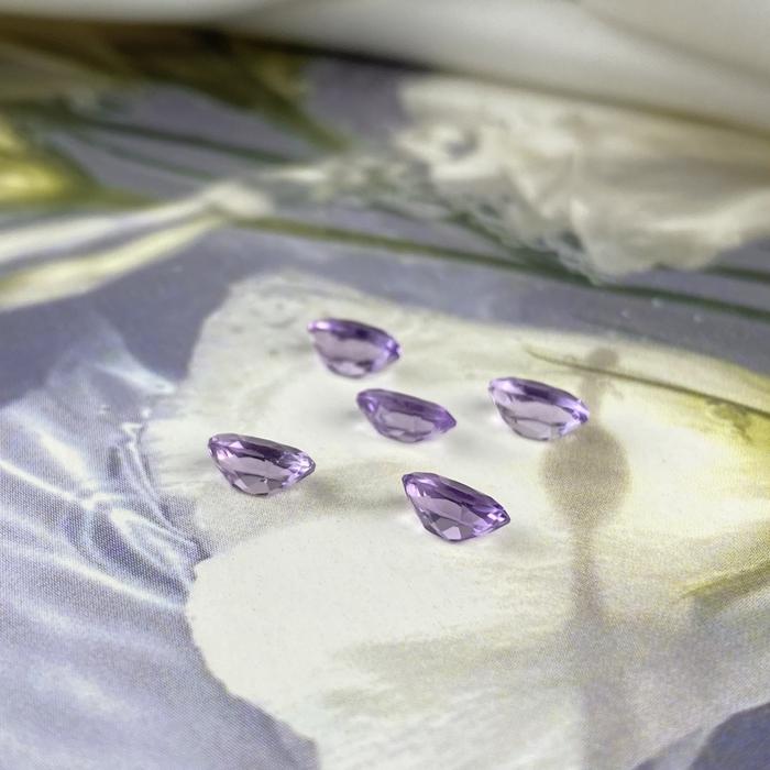 Natural Pink Amethyst Oval Cut 4 x 6 mm