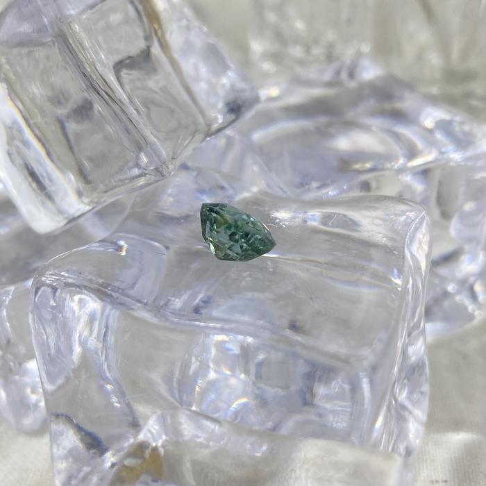 Blue Tourmaline Cushion 6x6x4mm