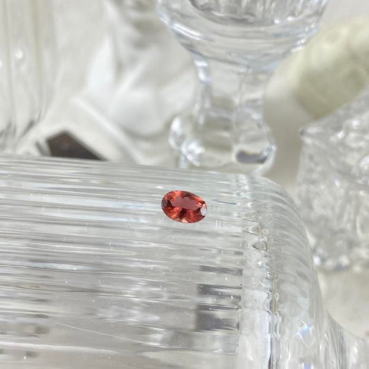 Deep Pink Tourmaline Oval 7x5x3mm