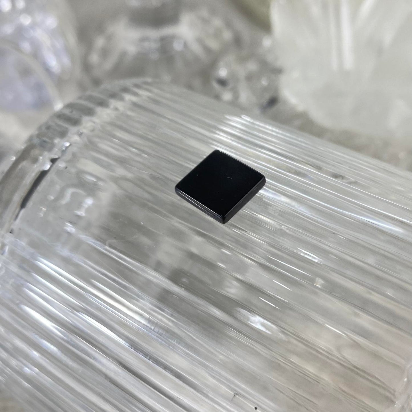 Black Onyx Square 10 x 10 mm