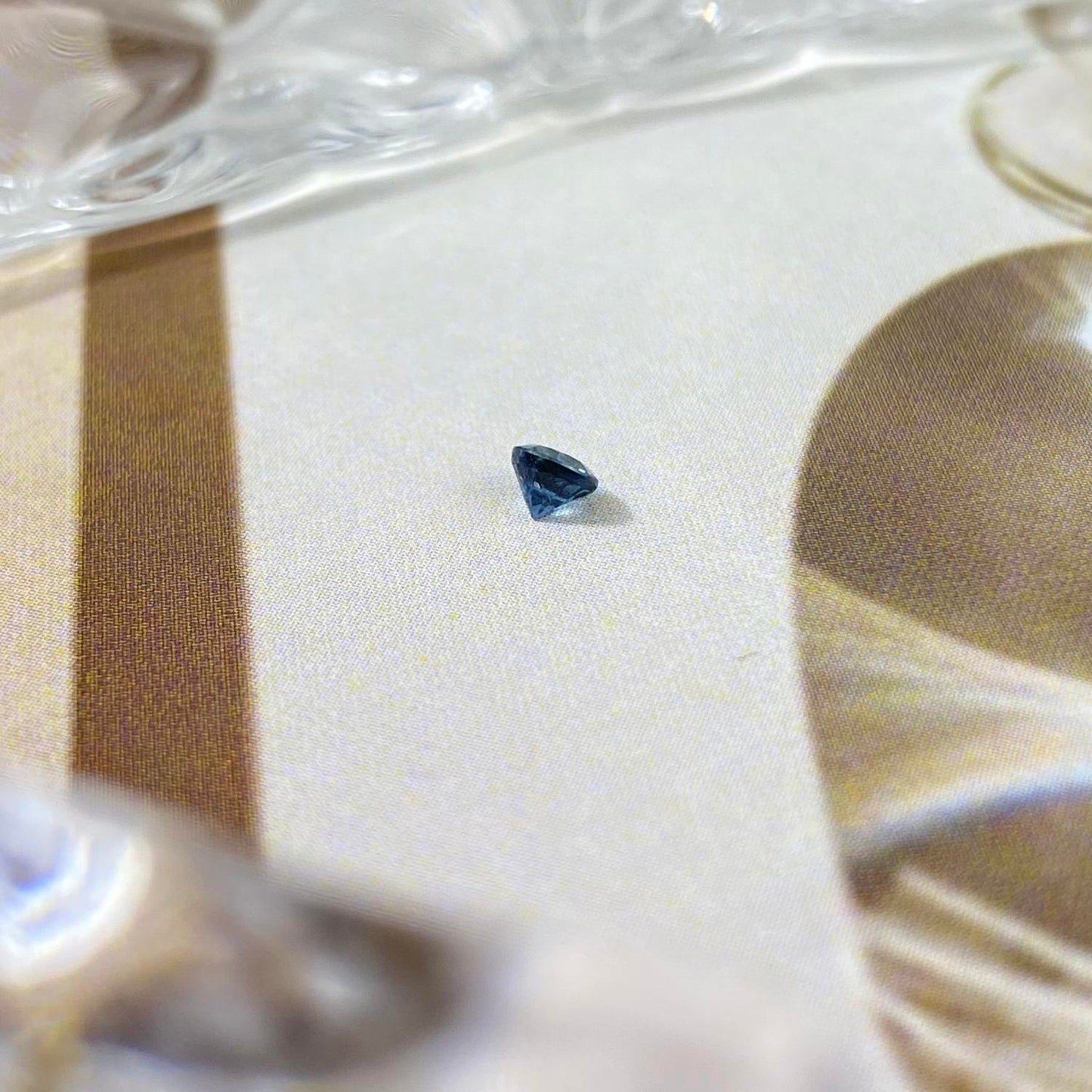 Blue Sapphire Round 3mm Natural