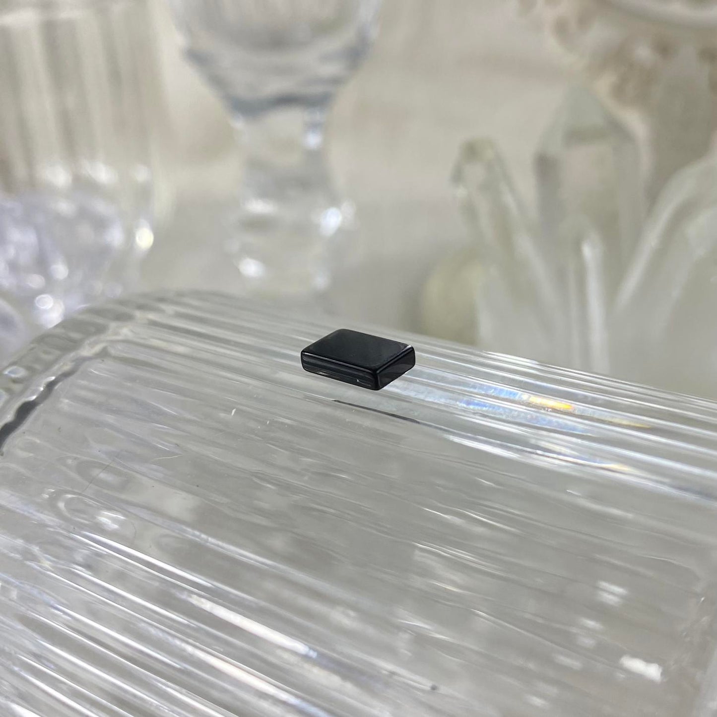 Black Onyx Rectangle 10 x 9 mm