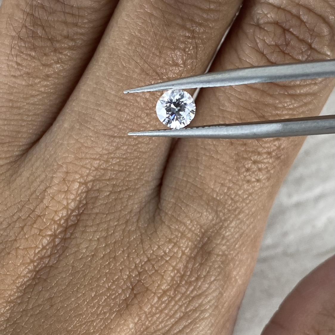 Natural White Diamond Round Brilliant 0,40ct 4,5mm