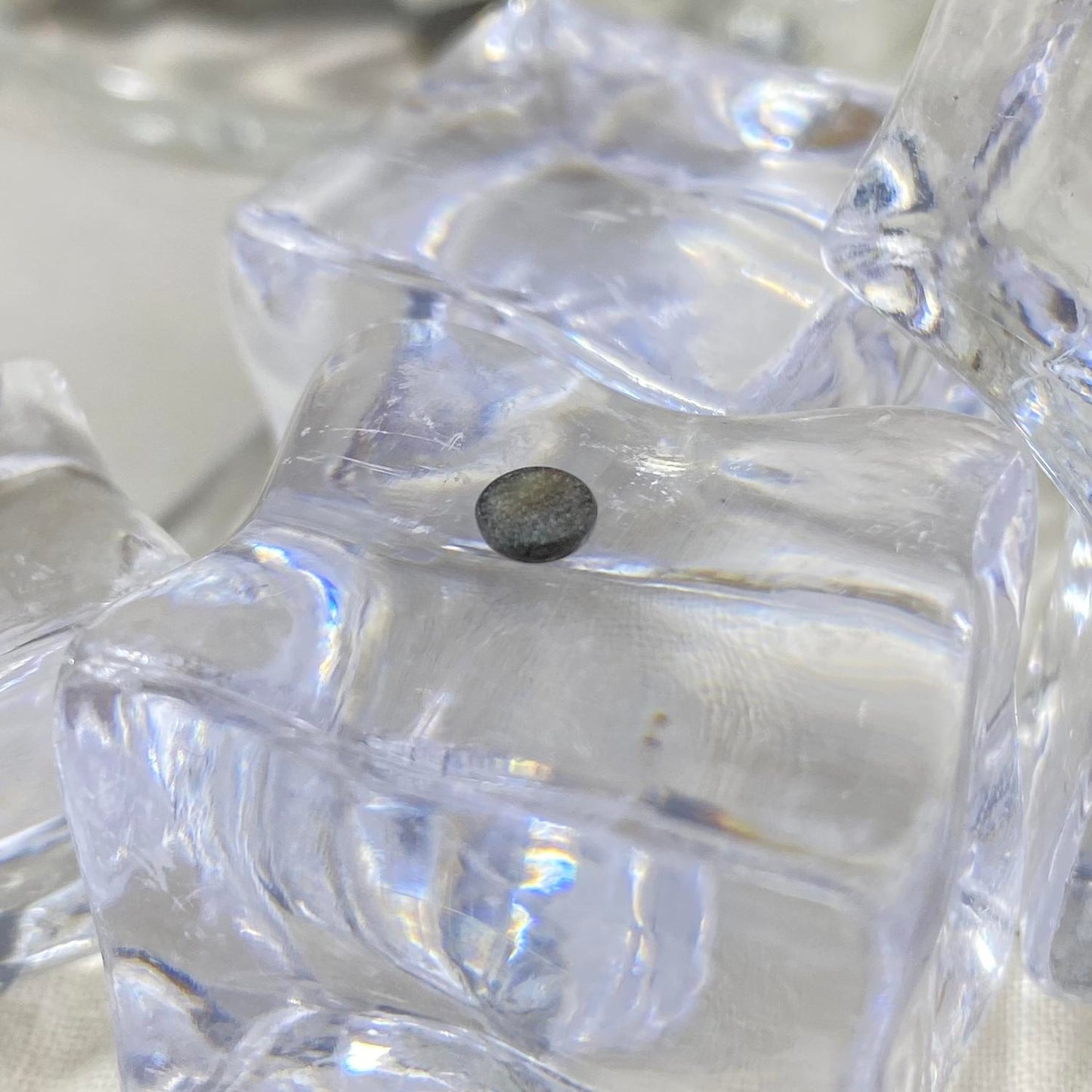 Black Sapphire Round Cabochon 4mm